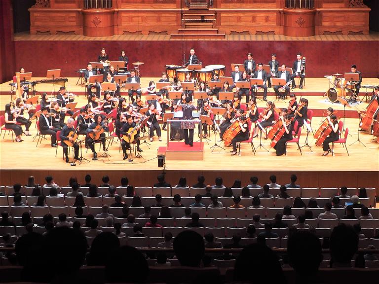 台北創世紀室內暨吉他樂團成果圖